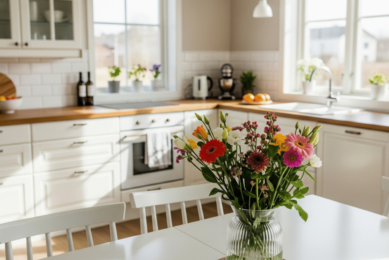 Nystrøget og indbydende bolig efter professionel rengøring i Aalborg og omegn